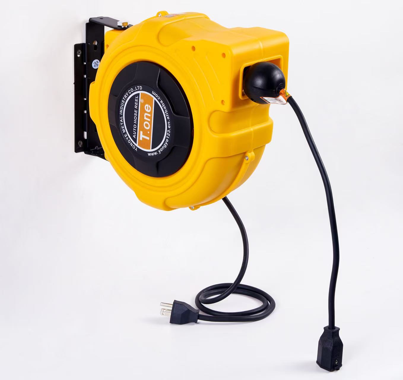 Electric Reel - Wall Mounted Automatic Retractable Cable Sturdy