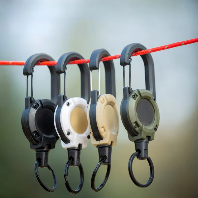 Conventional Reel - Retractable Heavy Duty Pull Reel Carabiner