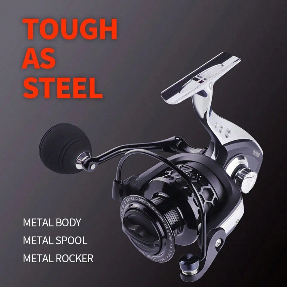 Metal Fishing Long Casting Ree - Trolling Reel recension och pris