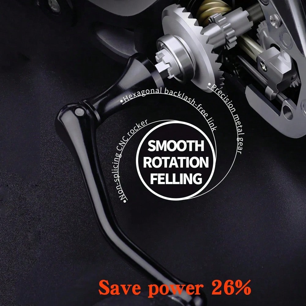 Metal Fishing Long Casting Ree - Trolling Reel recension och pris