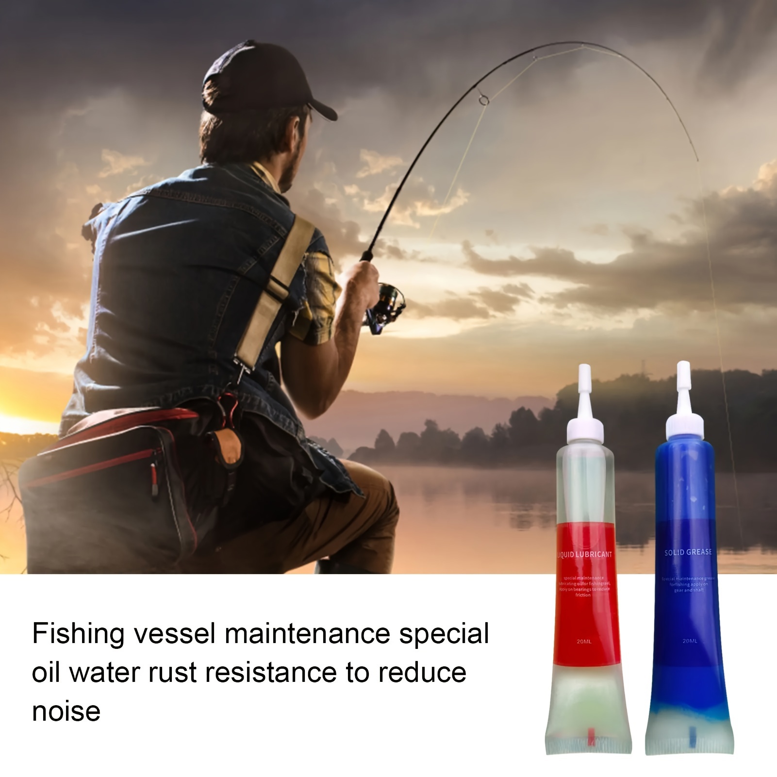 4pcs Fishing Wheel Maintenance - Reel Grease recension och pris