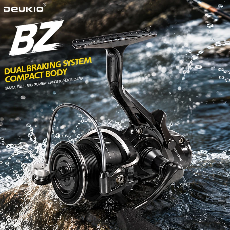 DEUKIO Mini Double Brake Desig - Trolling Reel recension och pris